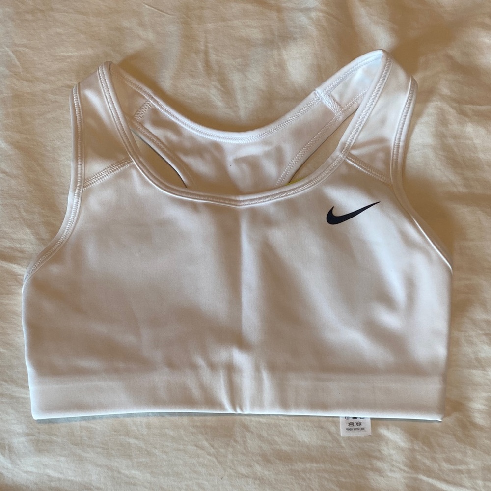 Nike Women's White Sports Bra